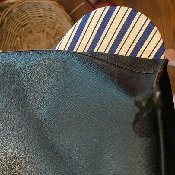 Tory Burch Black Leather Tote - Picture 8 of 16